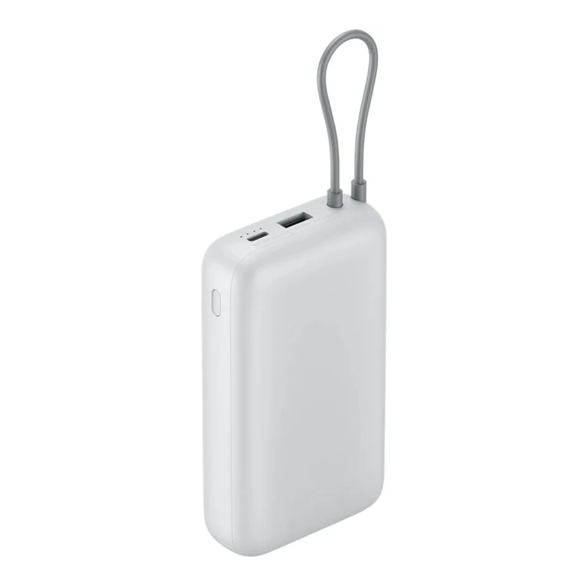 Xiaomi Powerbank 20000 mAh Dahili Type-C Kablolu 22.5W Taşınabilir Hızlı Şarj Cihazı - Açık Gri
